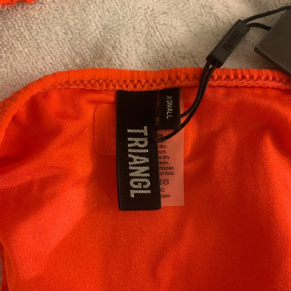 Triangl Scarlet Red/Orange Bikini